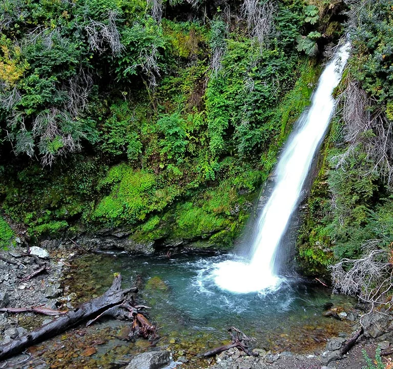 Comarca Una Cascada Corbata Blanca