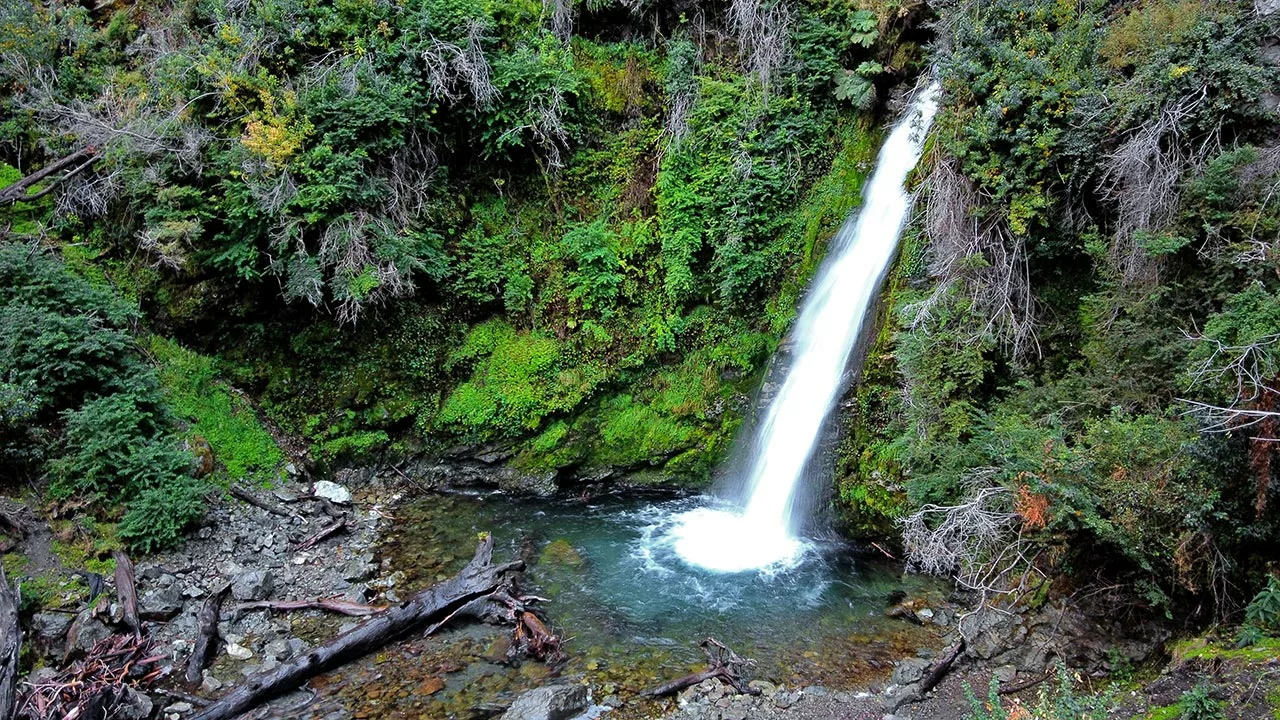 Comarca Una Cascada Corbata Blanca