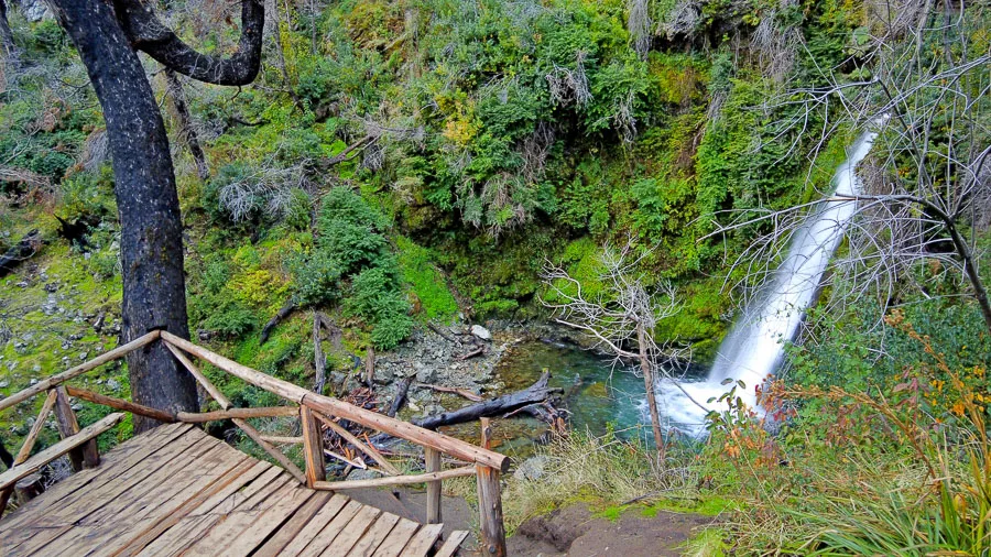 Comarca Una Cascada Corbata Blanca